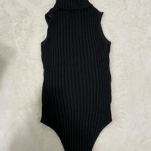 LA Hearts Woman Black Bodysuit